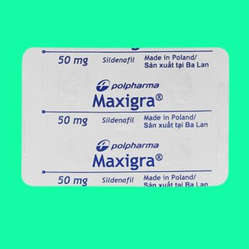 Maxigra 50mg điều trị rối loạn cương dương