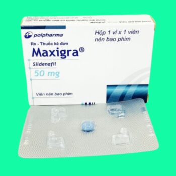 Maxigra 50mg điều trị rối loạn cương dương