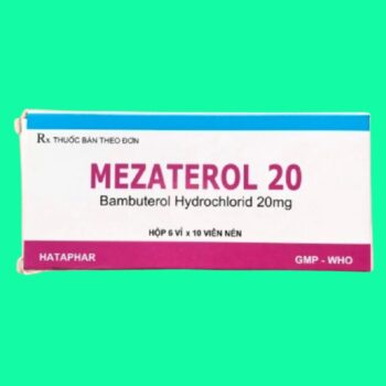 Thuốc Mezaterol có tác dụng gì?