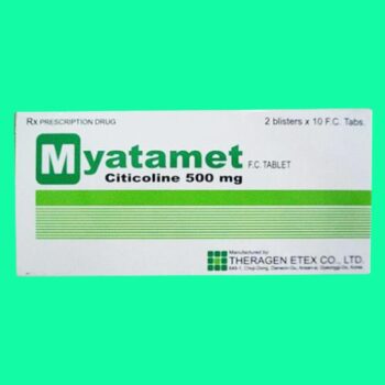 Thuốc Myatamet có tác dụng gì?