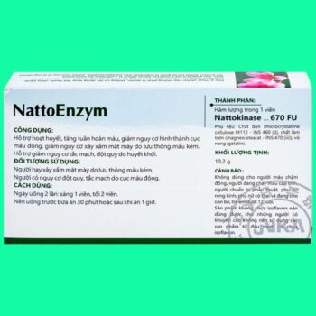 NattoEnzym có tác dụng gì?