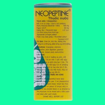 Thuốc Neopeptine có tác dụng gì?