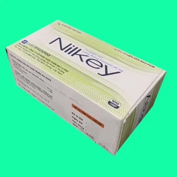 Mặt bên của thuốc Nilkey