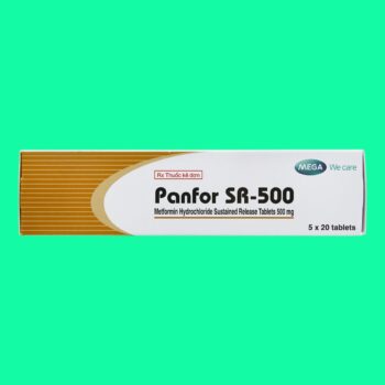 Panfor SR-500 điều trị đái tháo đường type 2
