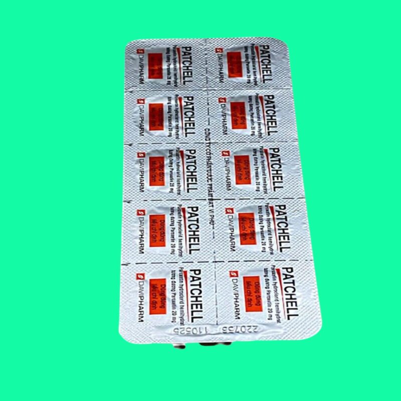 Thuốc Patchell: Công dụng, liều dùng, lưu ý tác dụng phụ, giá bán.