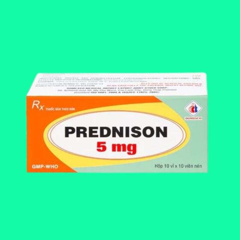 Thuốc Prednison 5mg là thuốc gì? giá bao nhiêu? mua ở đâu?