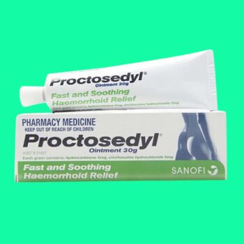 Proctosedyl điều trị trĩ