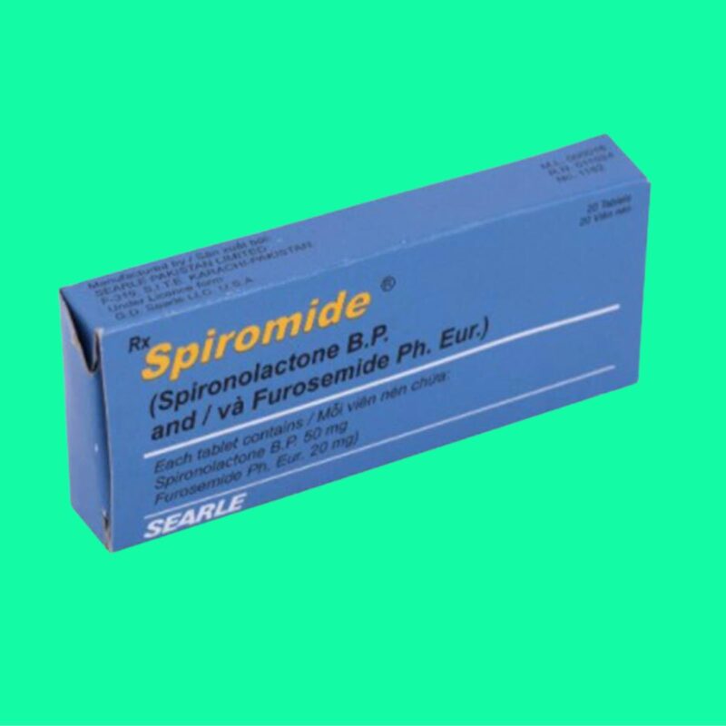 Thuốc Spiromide: Công dụng, liều dùng, lưu ý tác dụng phụ, giá bán
