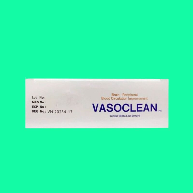 Vasoclean Thuốc Vasoclean Sol là thuốc gì? giá bao nhiêu? mua ở đâu? có tốt không
