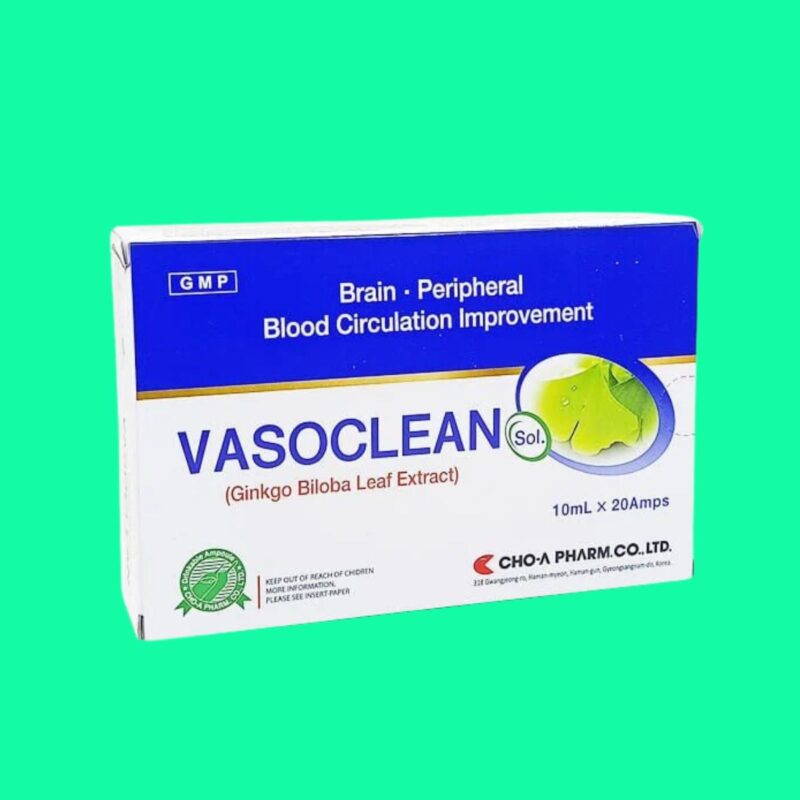 Vasoclean Thuốc Vasoclean Sol là thuốc gì? giá bao nhiêu? mua ở đâu? có tốt không