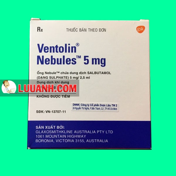 Thuốc Ventolin nebules 2,5mg được chỉ định điều trị những bệnh gì?

