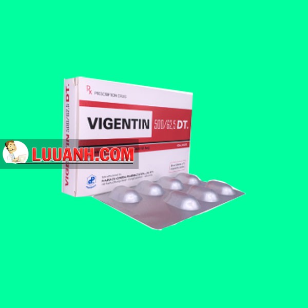 Thành phần của thuốc Vigentin bao gồm những thành phần nào?
