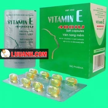 Thuốc Vitamin E 400 UI