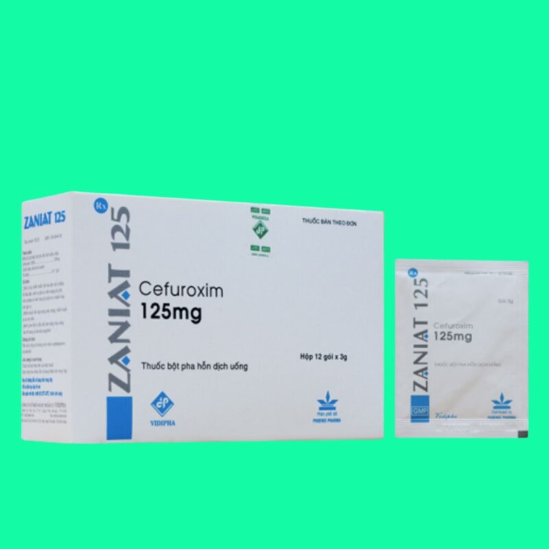 Thuốc Zaniat 125: Công dụng, liều dùng, lưu ý tác dụng phụ