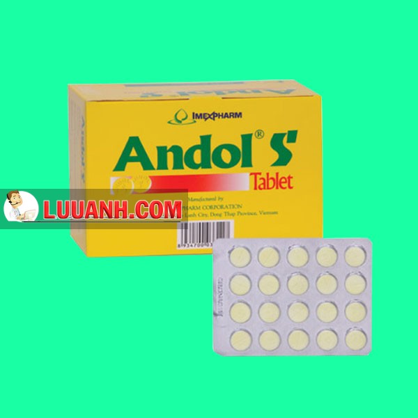 Thuốc Andol S có thành phần chính là gì?
