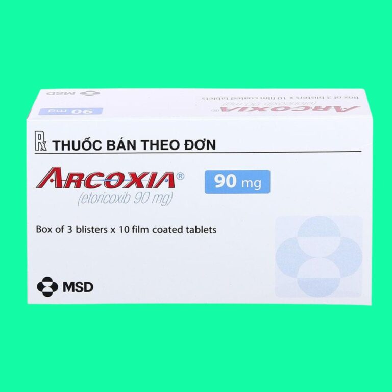 Recoxia Arcoxia 90mg là thuốc gì? Giá bao nhiêu? Mua ở đâu? Có tác dụng gì?