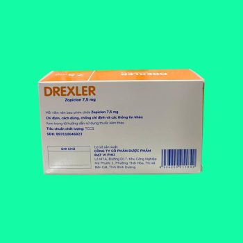 Drexler 7,5mg 4 Drexler 7,5mg