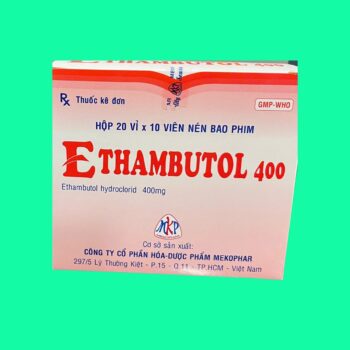 Ethambutol 400 Mekophar