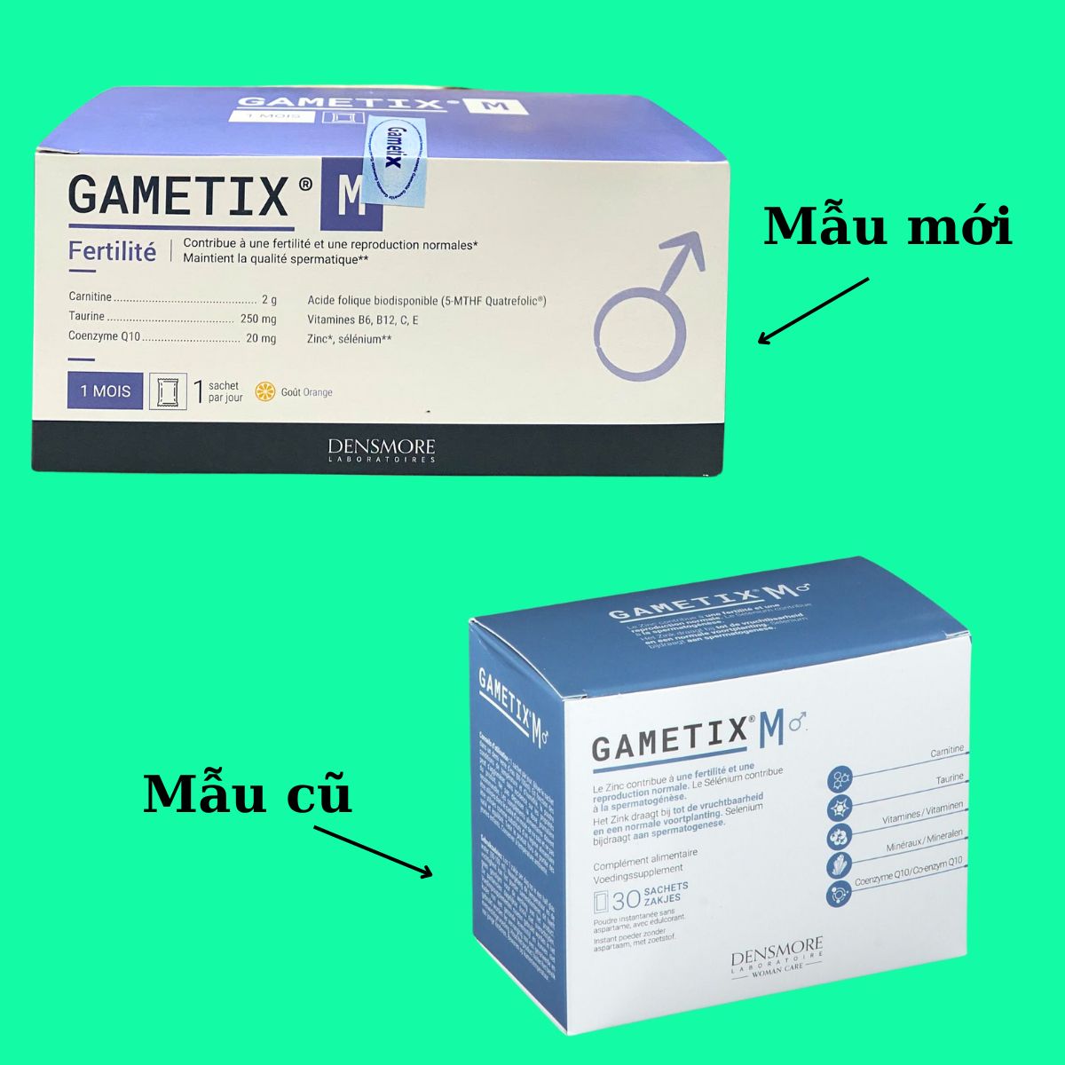 Thông báo đổi mẫu sản phẩm Gametix M