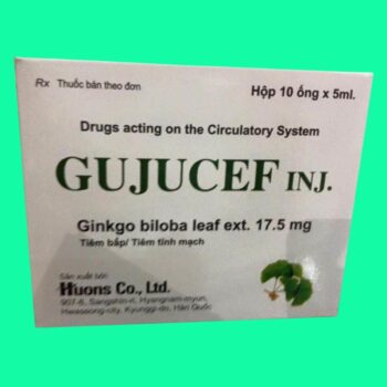 Thuốc Gujucef injection có tác dụng gì?