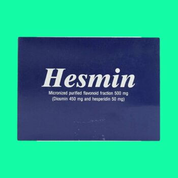 Thuốc Hesmin có tác dụng gì?
