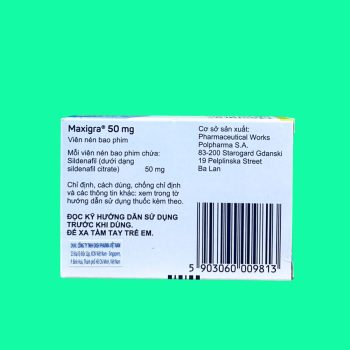 Maxigra 50mg 4 maxigra