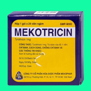 Thuốc Mekotricin có tác dụng gì?