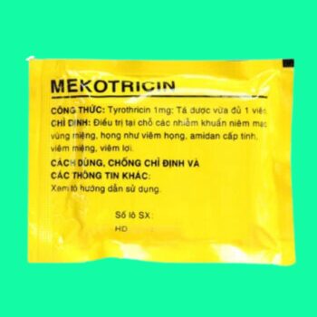 Thuốc Mekotricin có tác dụng gì?