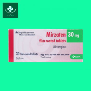 Thuốc Mirzaten 30mg