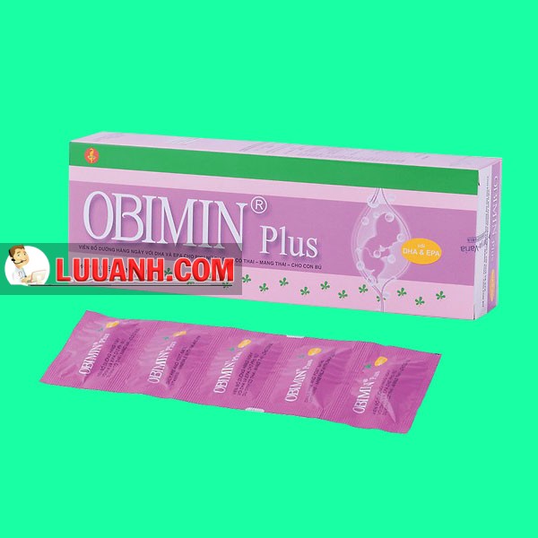 Thuốc sắt obimin plus có tác dụng phụ nào không?
