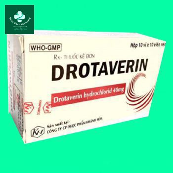tác dụng thuốc Drotaverin Khapharco