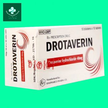 Công dụng thuốc Drotaverin Khapharco
