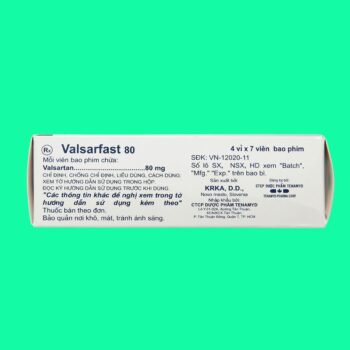 thuốc Valsarfast 80mg