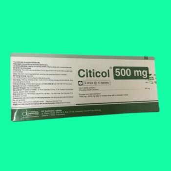Citicol 500mg có tác dụng gì?