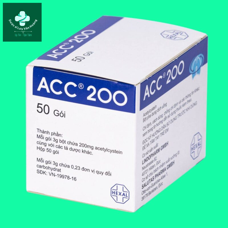 Acc 200 là thuốc gì? Có tác dụng gì? Giá bao nhiêu? Có tốt không?