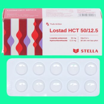 Lostad HCT 50/12.5mg điều trị tăng huyết áp