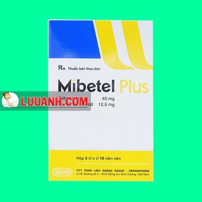 Mibetel là thuốc gì? Có tác dụng gì? Giá bao nhiêu? Có tốt không?