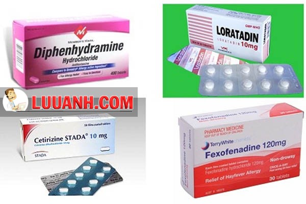 Các thuốc nhóm kháng histamin H1