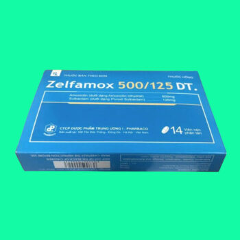 Thuốc Zelfamox 500/125 DT