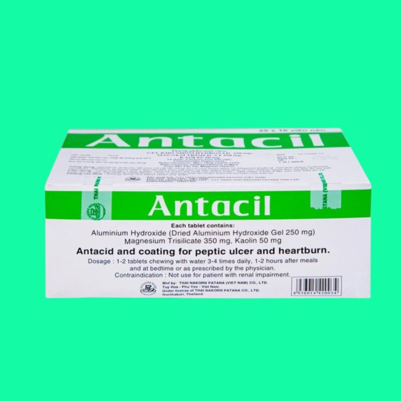 Thuốc Antacil là thuốc gì? Có tác dụng gì? Giá bao nhiêu? Mua ở đâu?