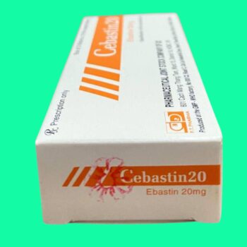 Thuốc Cebastin 20 có tác dụng gì?