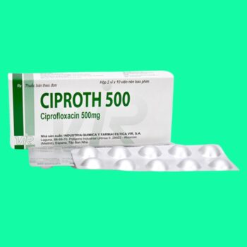 Thuốc Ciproth có tác dụng gì?