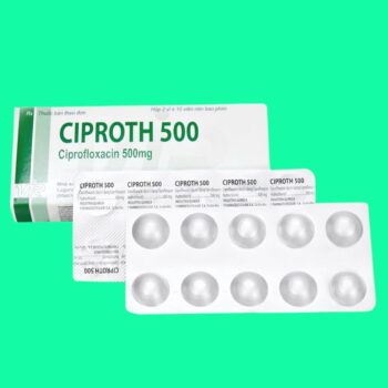 Thuốc Ciproth có tác dụng gì?
