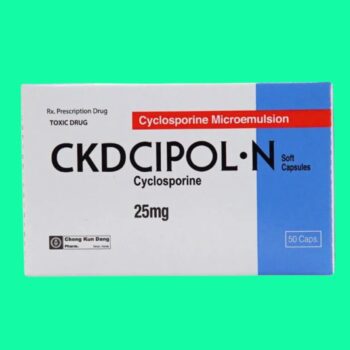 Thuốc CKDCipol-N 25 có tác dụng gì?