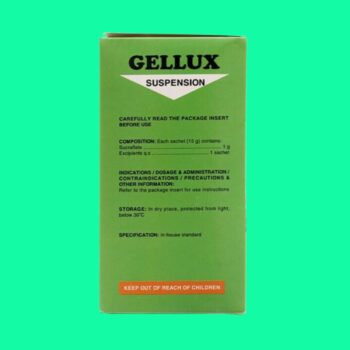 Thuốc Gellux có tác dụng gì?