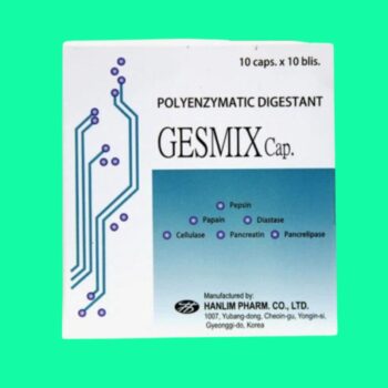 Thuốc Gesmix cap có tác dụng gì?