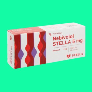 Mặt trước hộp thuốc Nebivolol 5mg