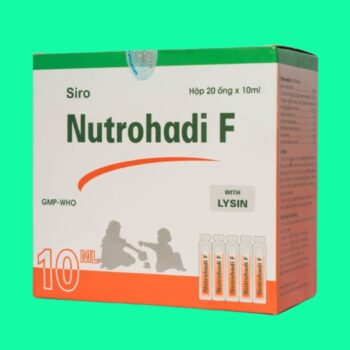Nutrohadi F bổ sung dưỡng chất cho trẻ