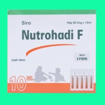 Nutrohadi F bổ sung dưỡng chất cho trẻ