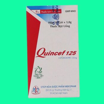 Thuốc Quincef 125mg có tác dụng gì?